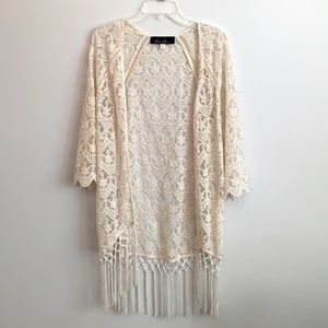 Francesca’s Lace Shawl